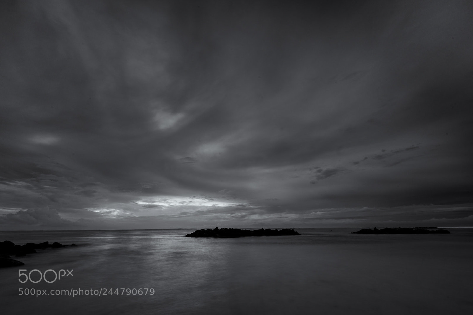 Nikon D850 sample photo. Mono sunset mauritius photography