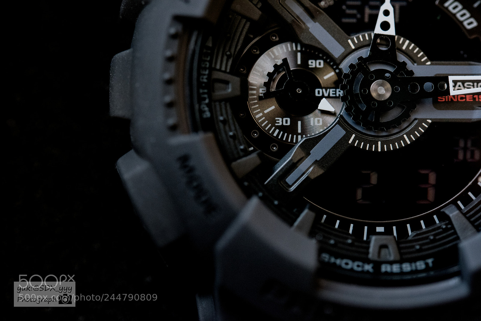 Nikon D810 sample photo. G-shock 35th anniversary photography