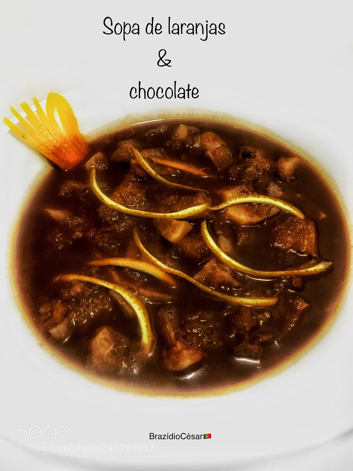Apple iPhone 6s sample photo. Orange & chocolat soup photography