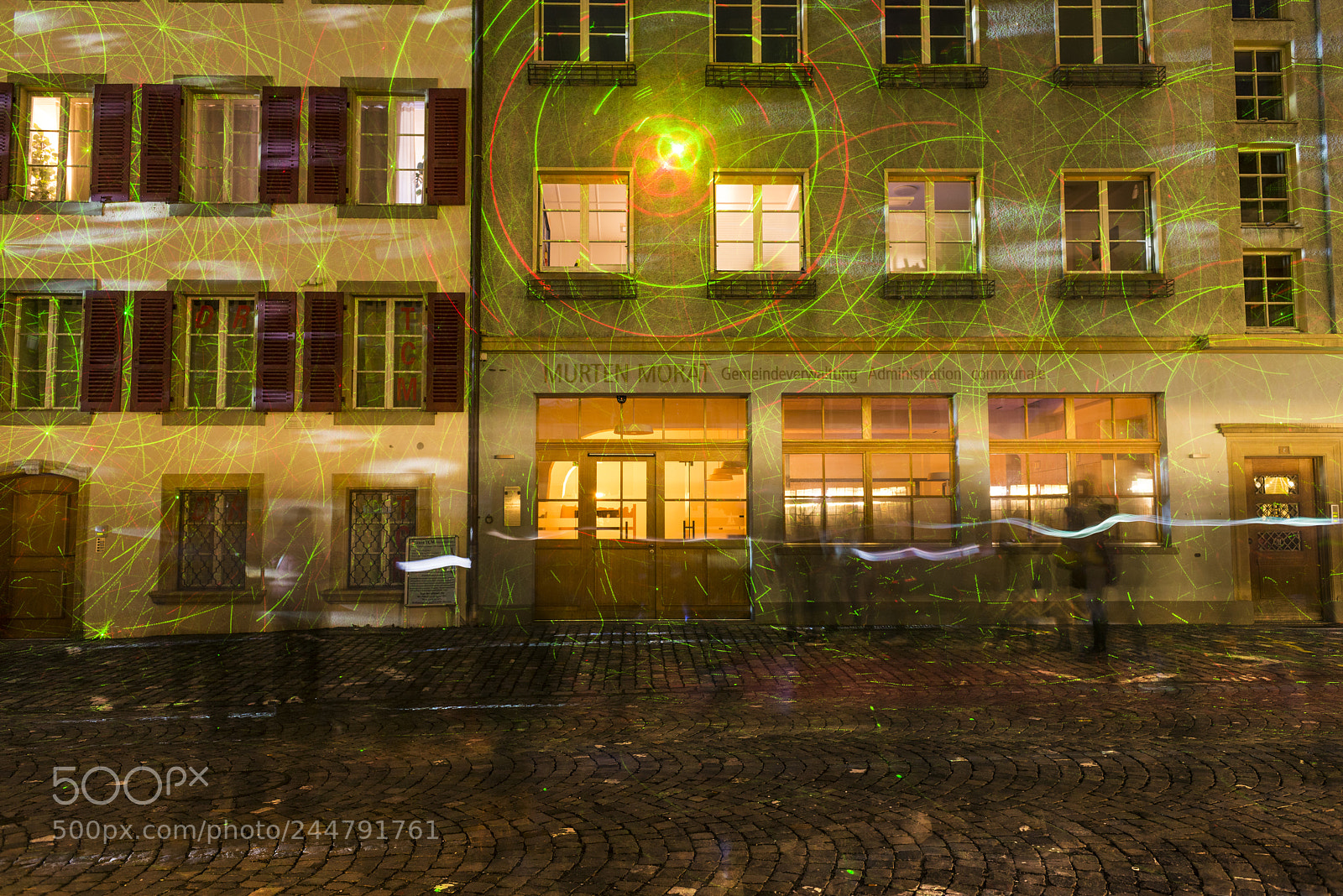 Nikon D800 sample photo. Morat light festival 2018,switzerland photography