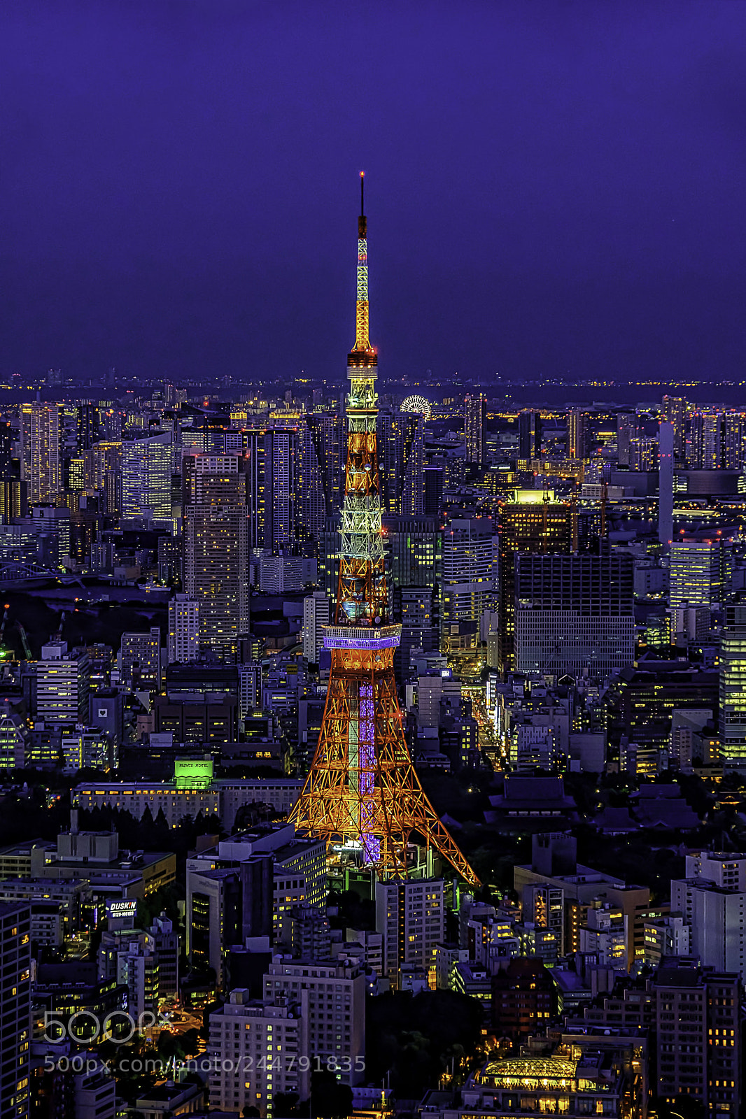 Fujifilm X-T2 sample photo. Tokyo tower photography