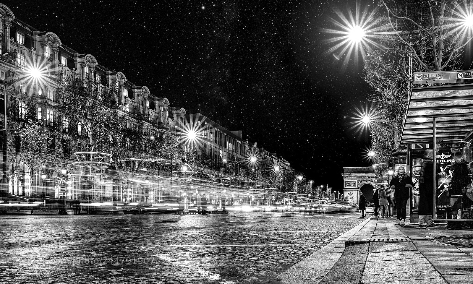 Pentax K-3 sample photo. Champs elysées photography
