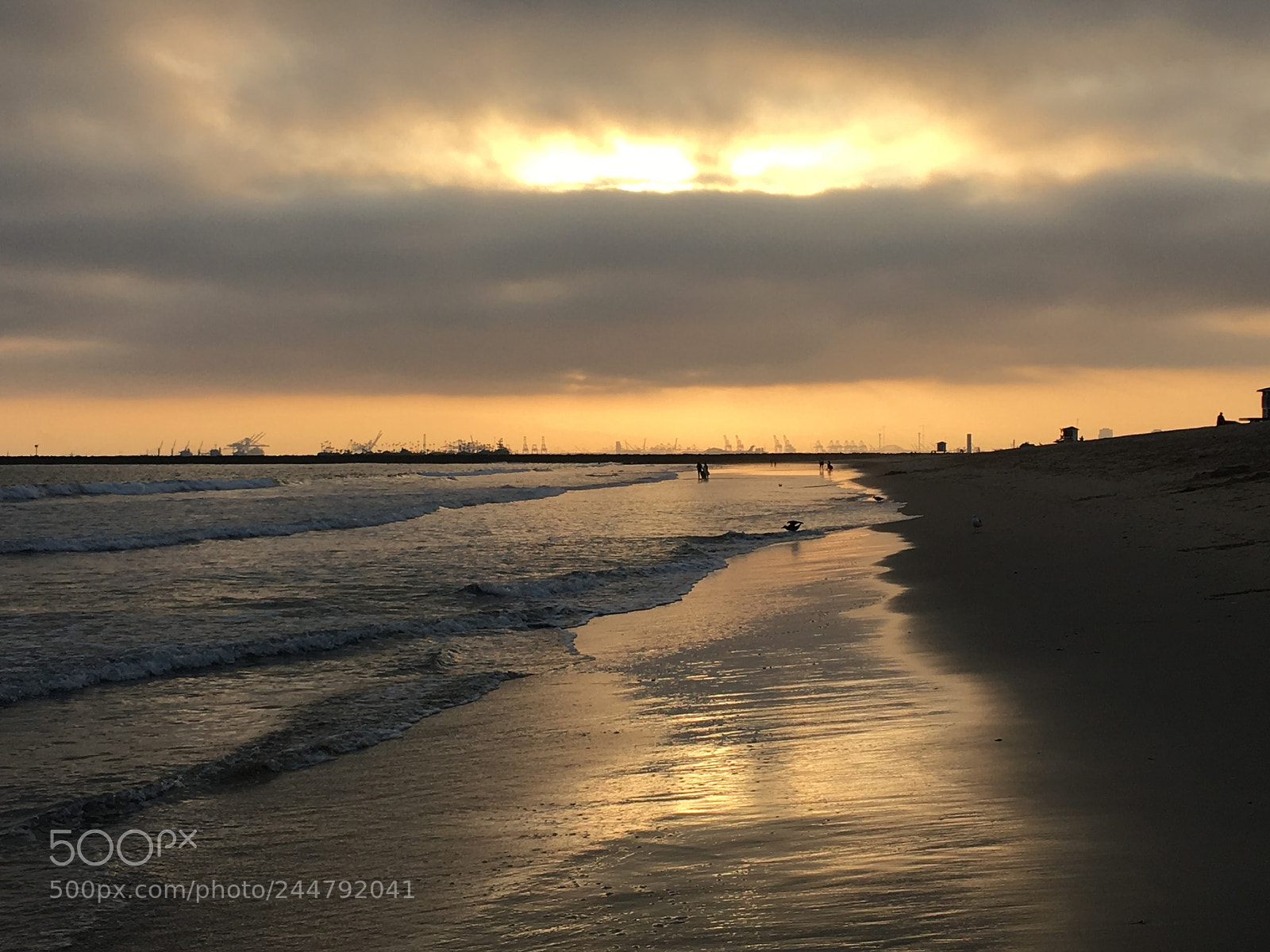 Apple iPhone 6s sample photo. Sunset at the beach photography