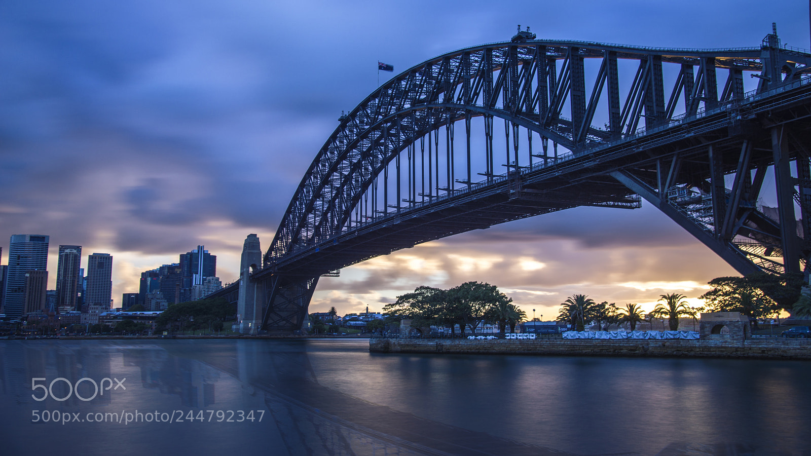 Nikon D610 sample photo. Sunset in sydney harbor photography