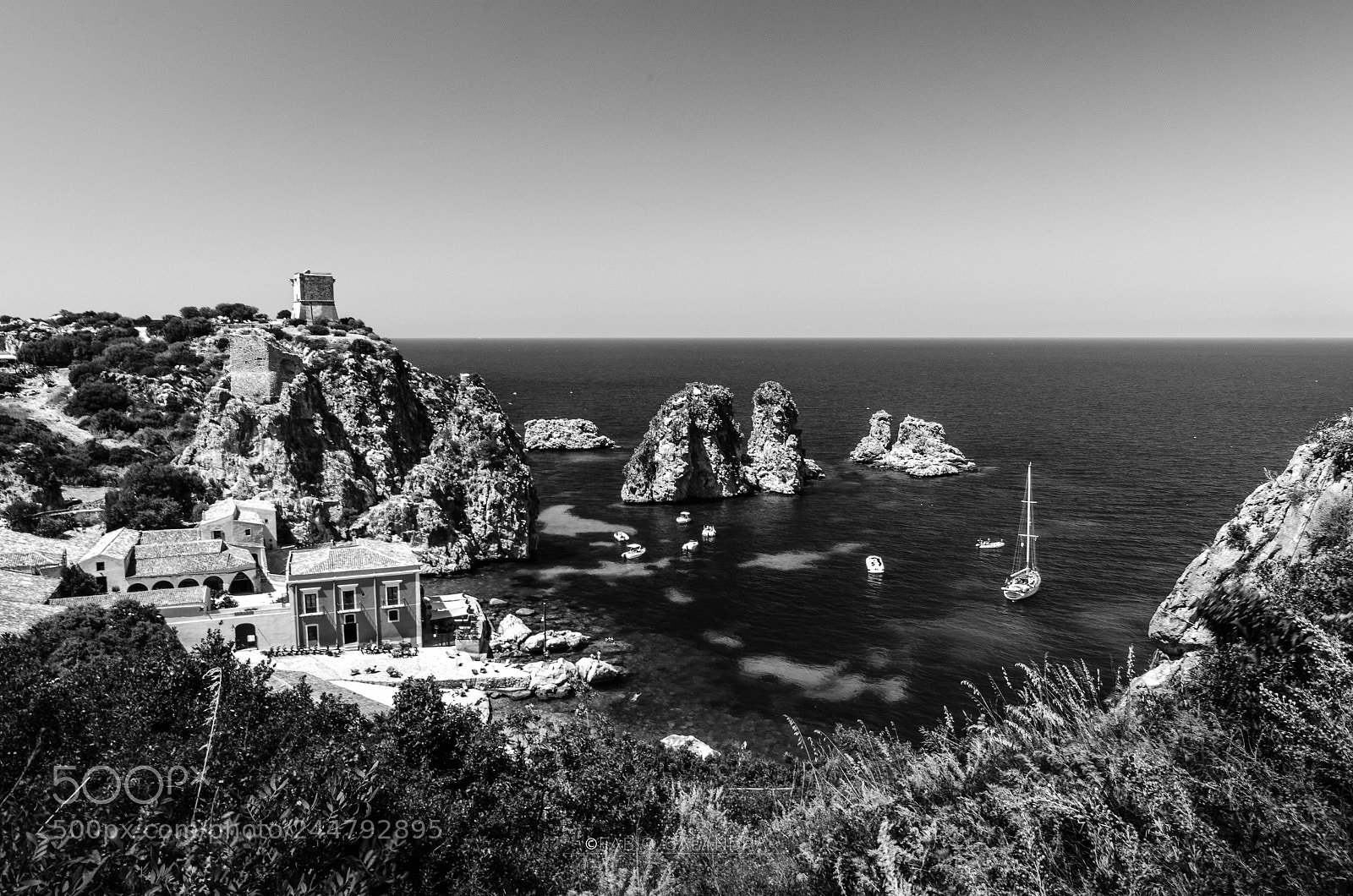 Nikon D5100 sample photo. Tonnara di scopello photography