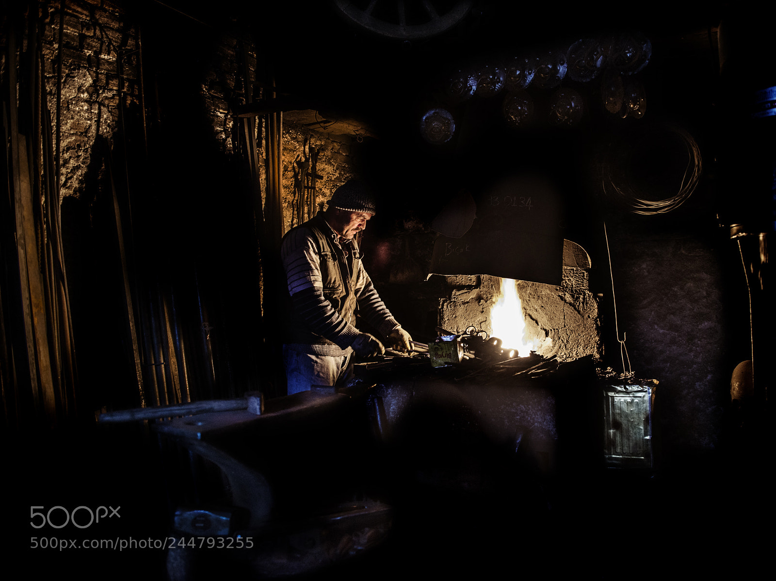 Nikon D800 sample photo. Blacksmith... photography