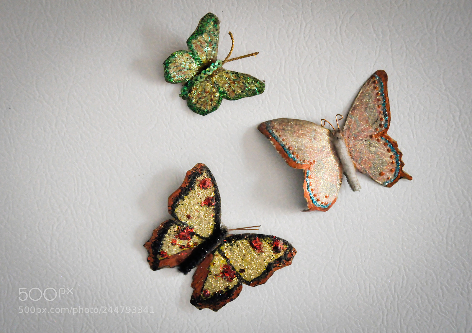 Nikon D90 sample photo. Artificial butterfly photography