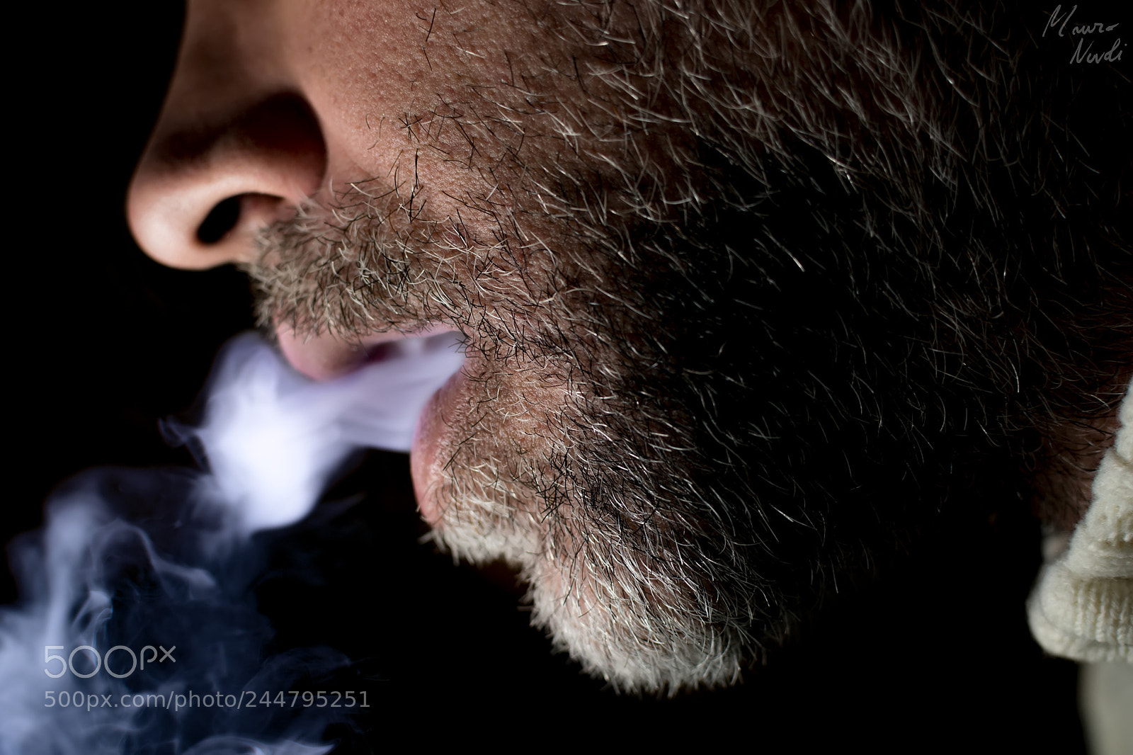 Nikon D3100 sample photo. Smoking photography