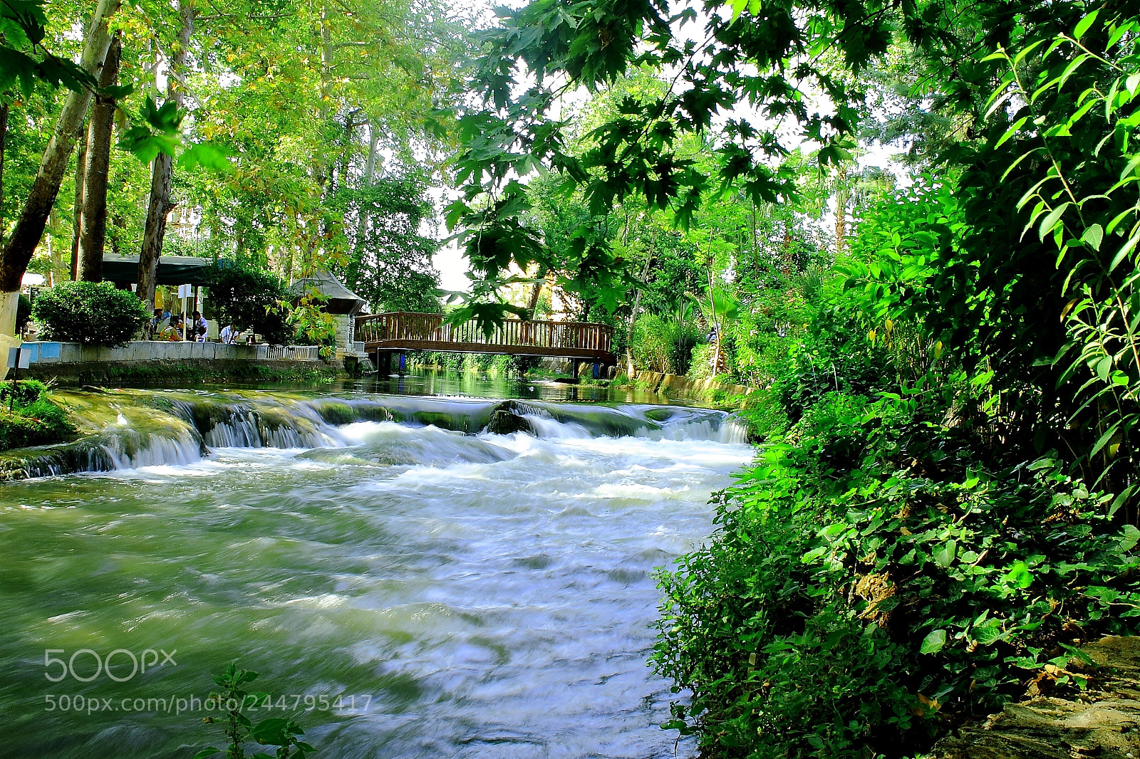 Canon EF-S 18-135mm F3.5-5.6 IS sample photo. D den waterfall, antalya photography