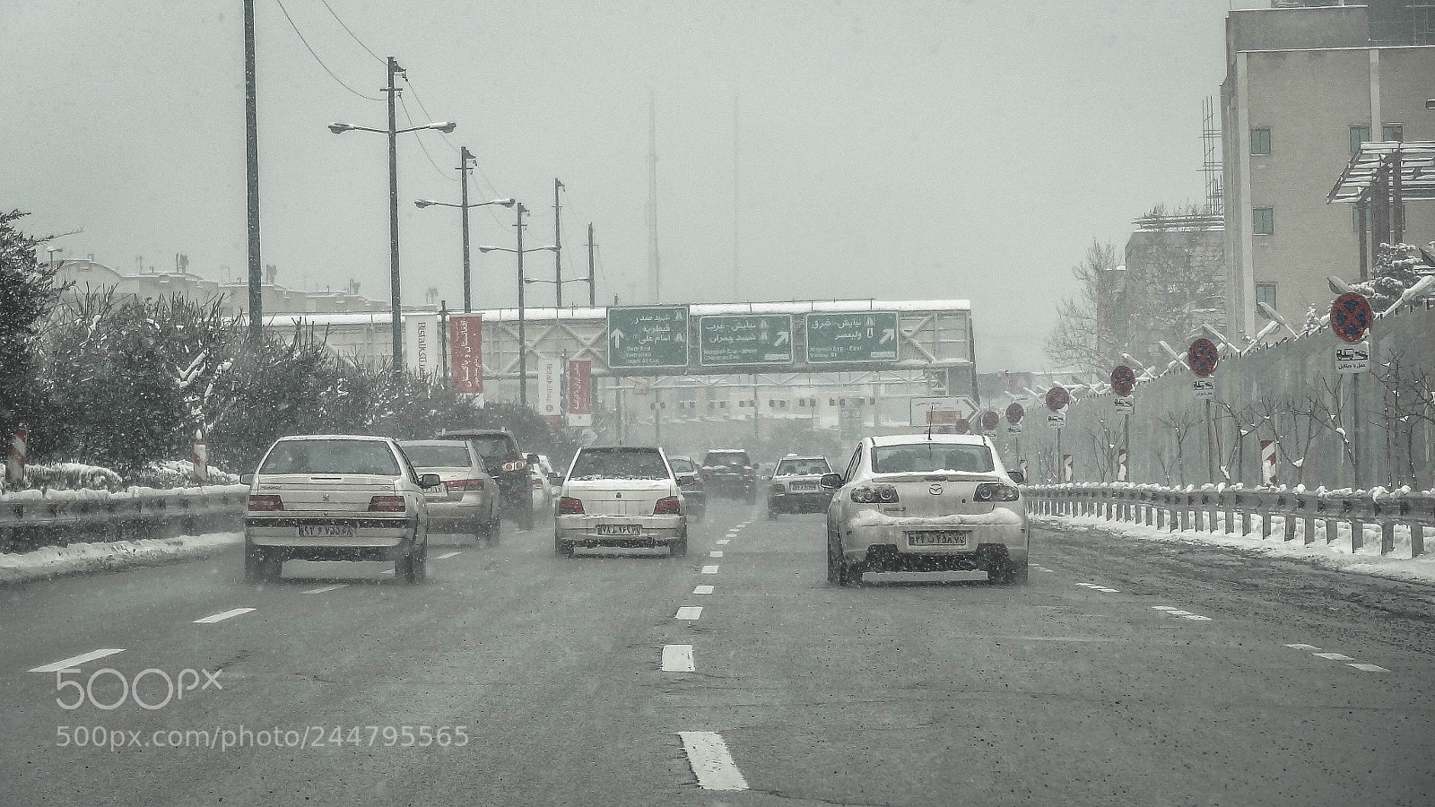 Sony Cyber-shot DSC-HX9V sample photo. Snow tehran photography