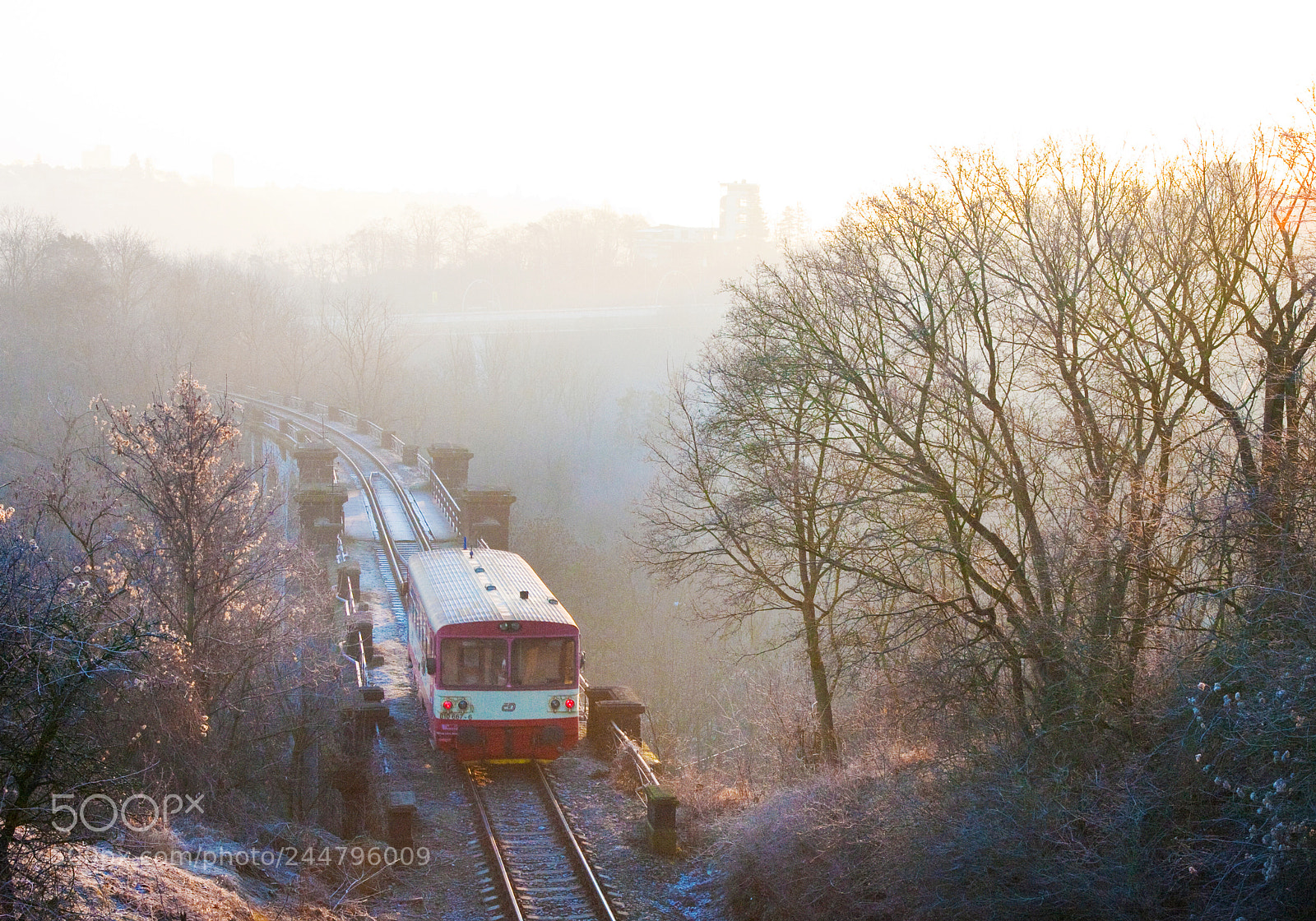 Canon EOS-1Ds Mark II sample photo. Personal train on bridge photography
