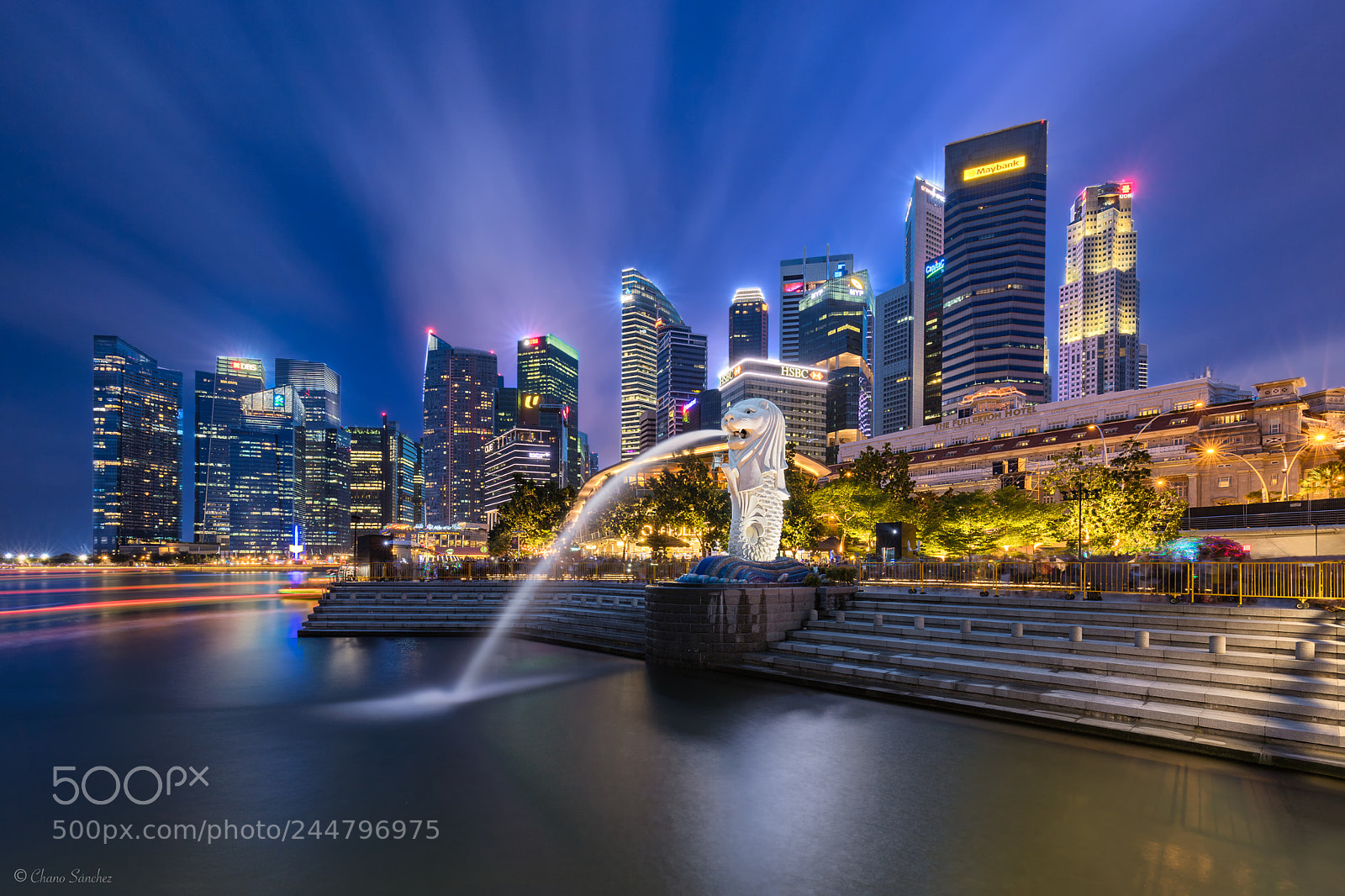 Canon EOS 6D Mark II sample photo. National symbol merlion park photography