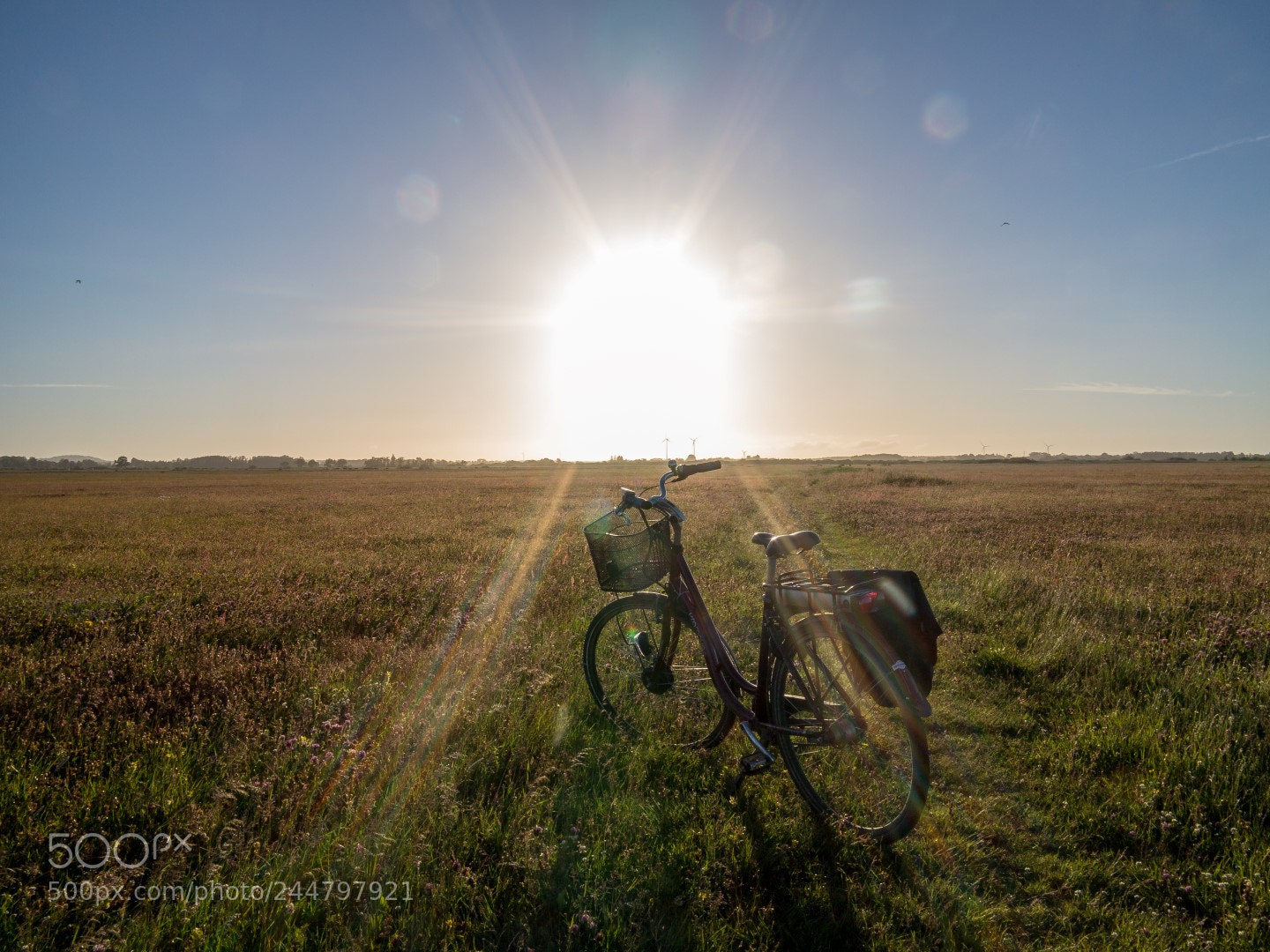 Canon PowerShot G1 X sample photo. Rising sun and bicycle photography