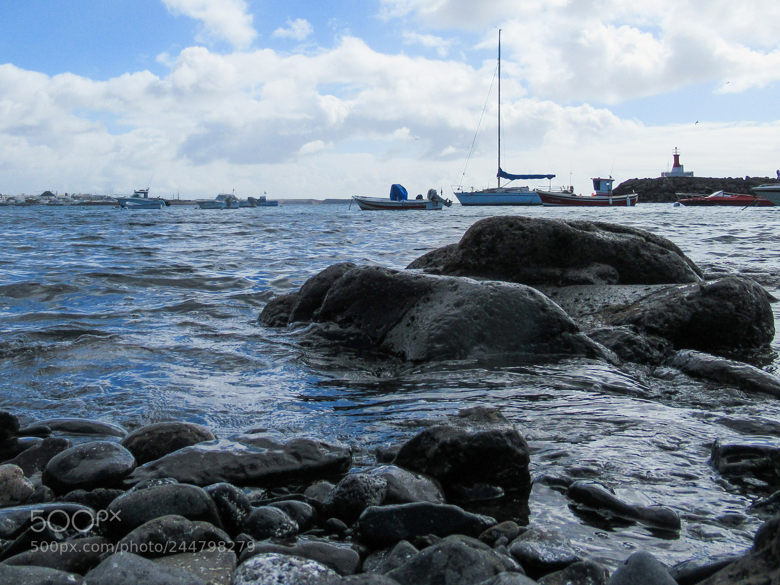 Canon PowerShot SX620 HS sample photo. Playa blanca harbour photography
