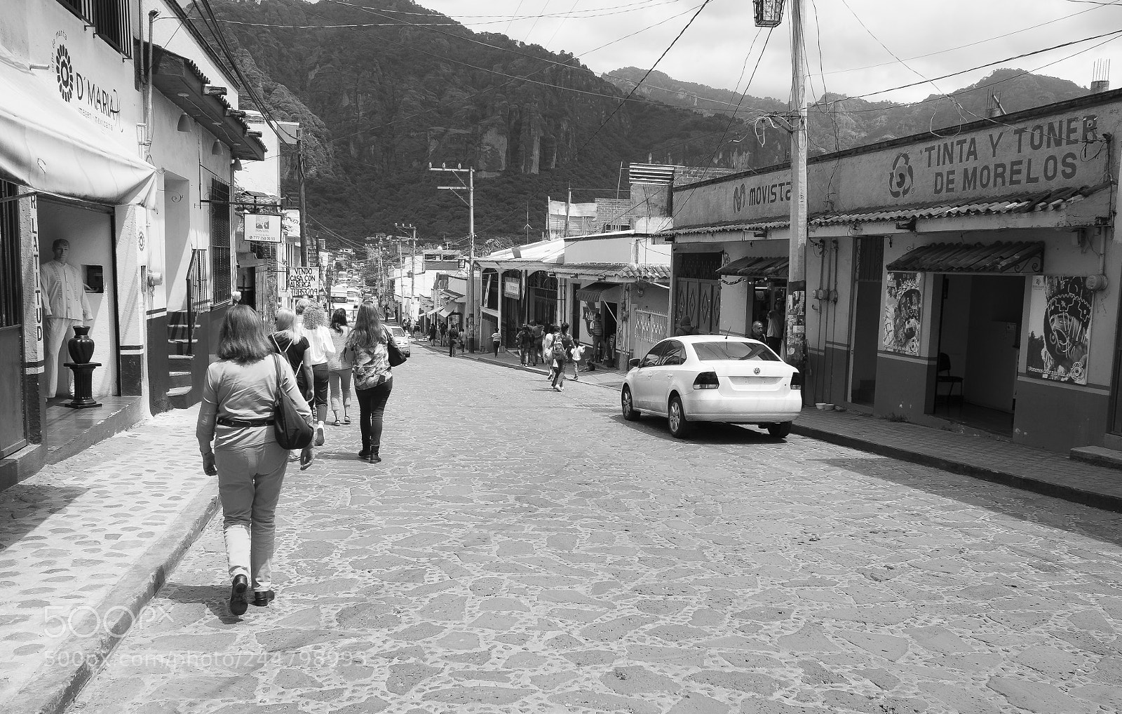 Fujifilm X70 sample photo. Main drag of tepoztl photography