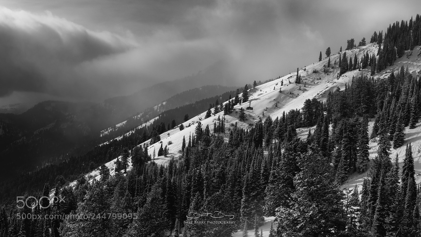 Nikon D850 sample photo. Powder day photography
