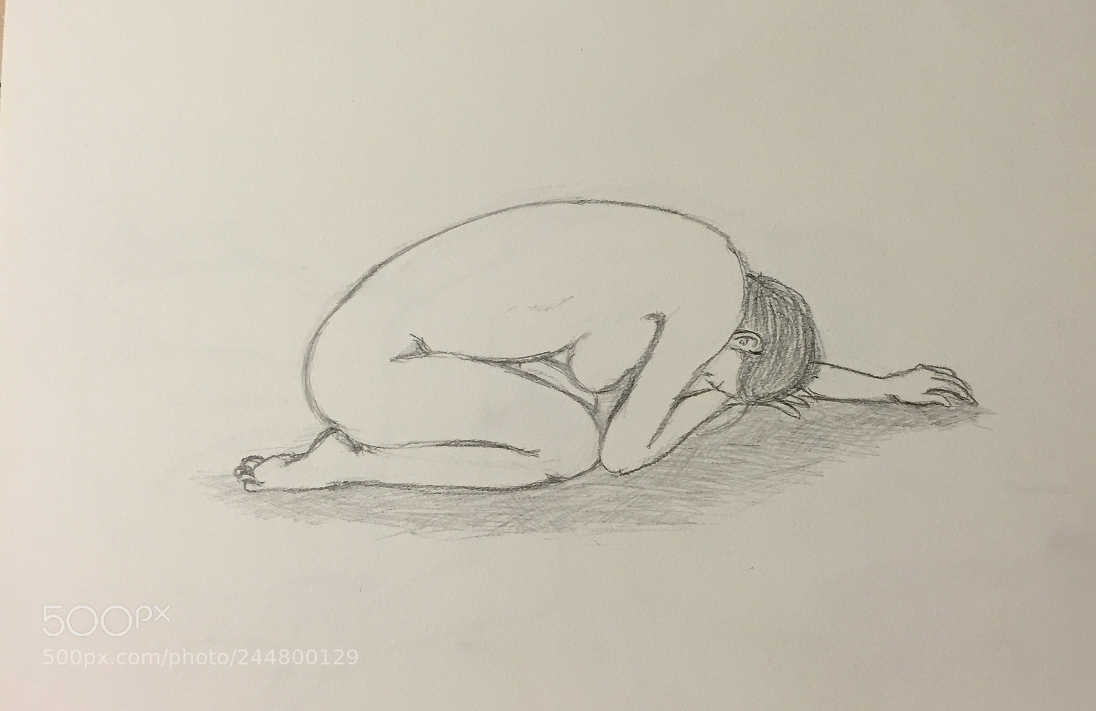 Apple iPhone 6 sample photo. Nude sketch photography