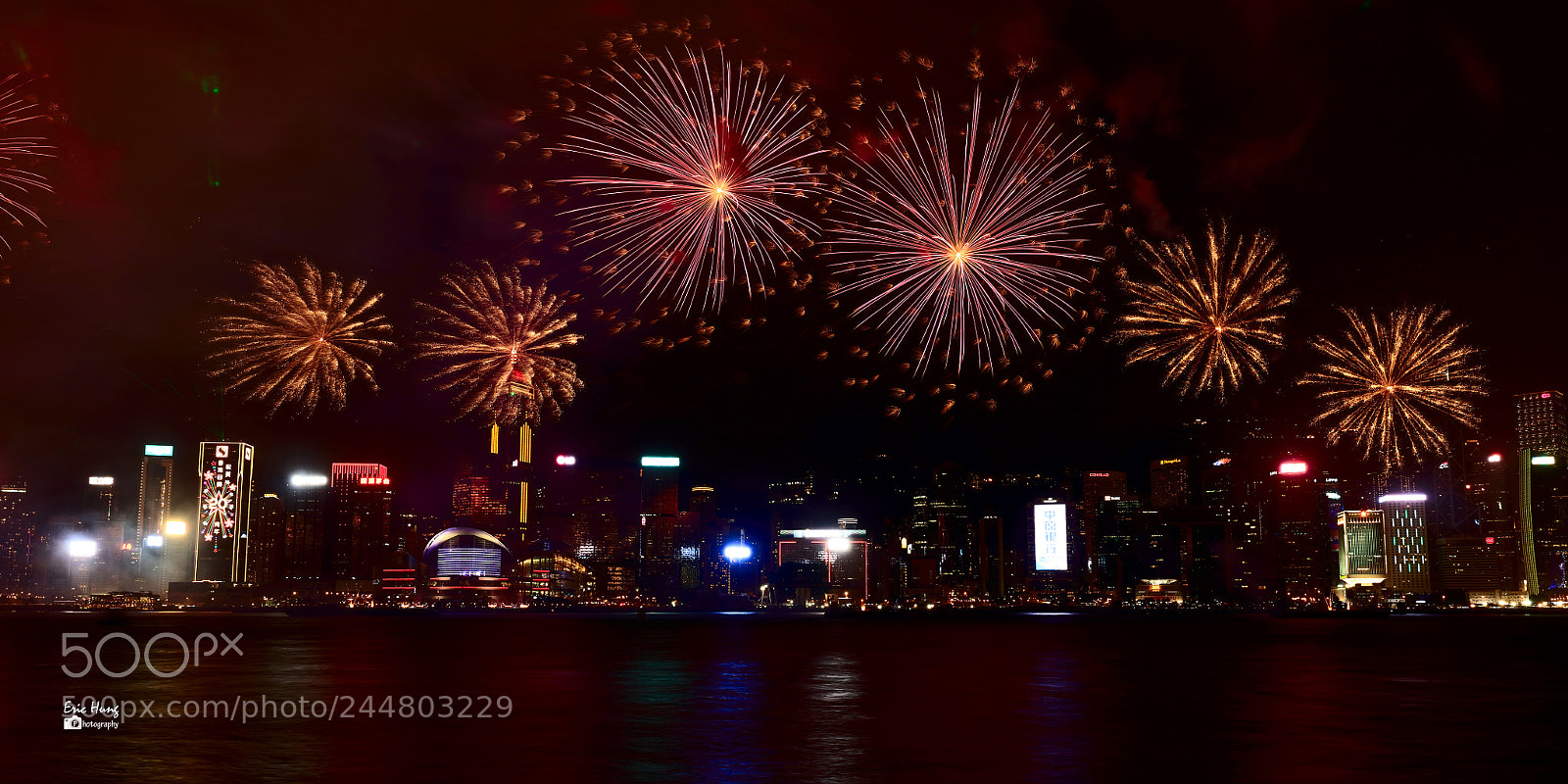 Canon EOS 5DS sample photo. Firework in hong kong photography