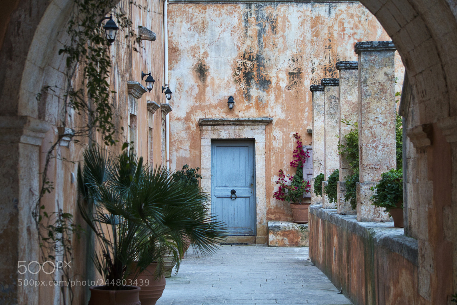 Sony a6500 sample photo. Agia triada monastery photography