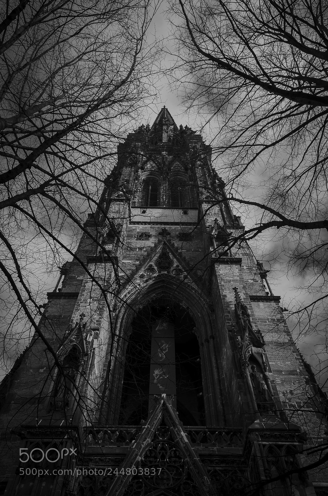 Nikon D5100 sample photo. Big church photography