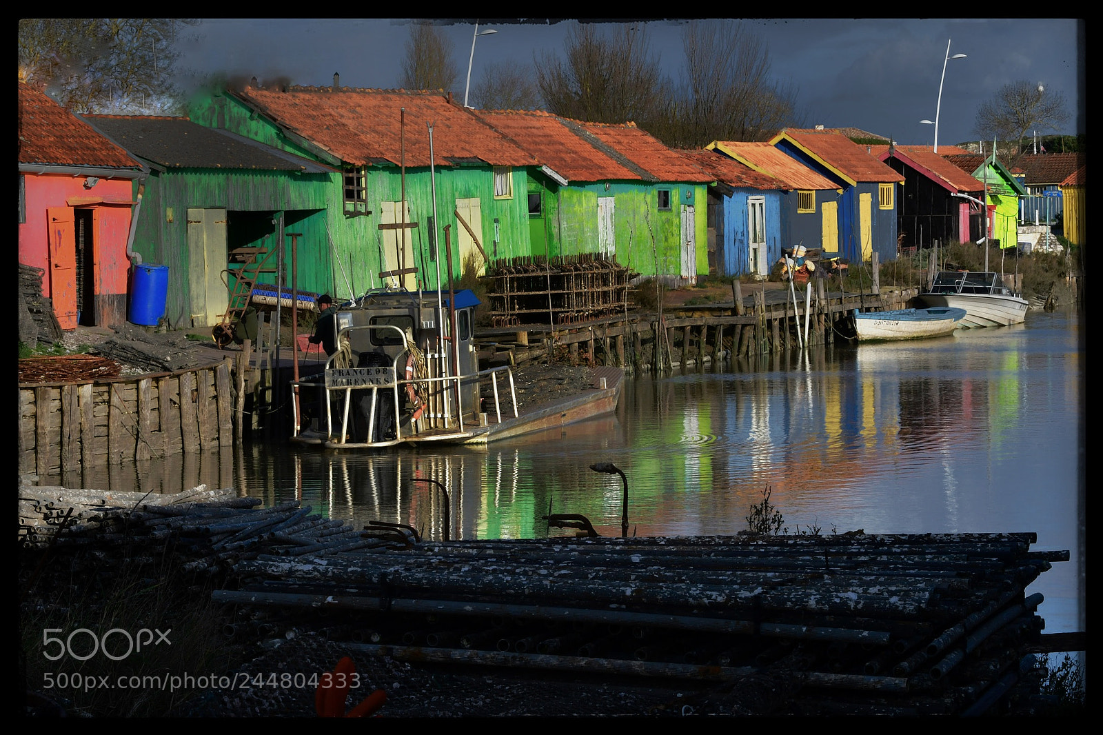 Nikon D500 sample photo. Cabane de p cheurs photography
