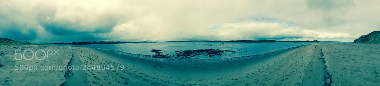 Apple iPhone 6 Plus sample photo. Enniscrone beach panorama photography