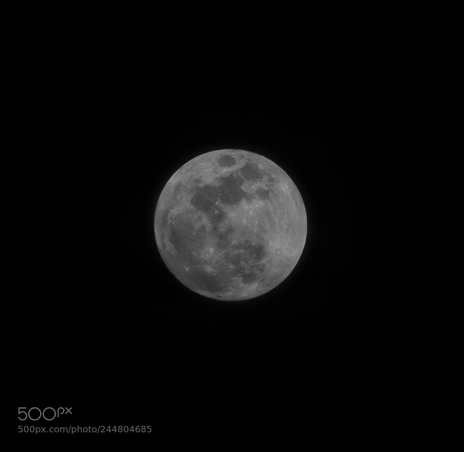 Canon EOS 1100D (EOS Rebel T3 / EOS Kiss X50) sample photo. Full moon photography