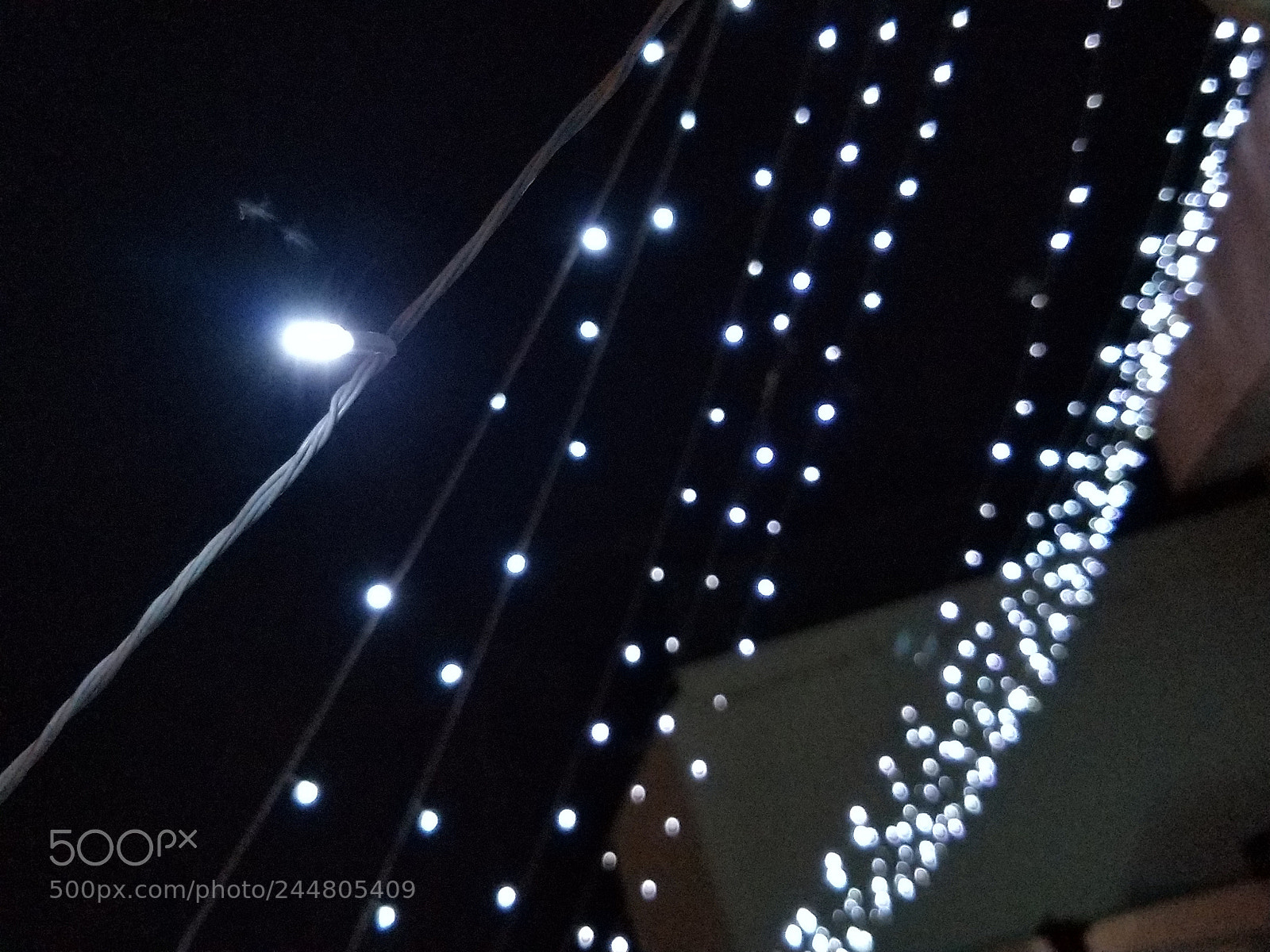 OnePlus 5 sample photo. Night with lights photography