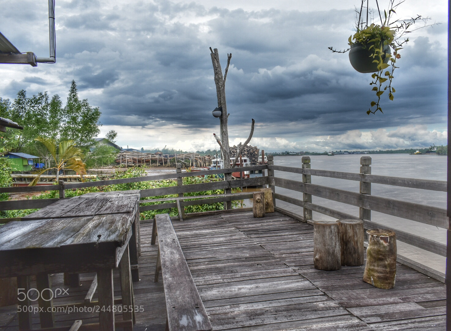 Nikon D3400 sample photo. Sibu wharf photography