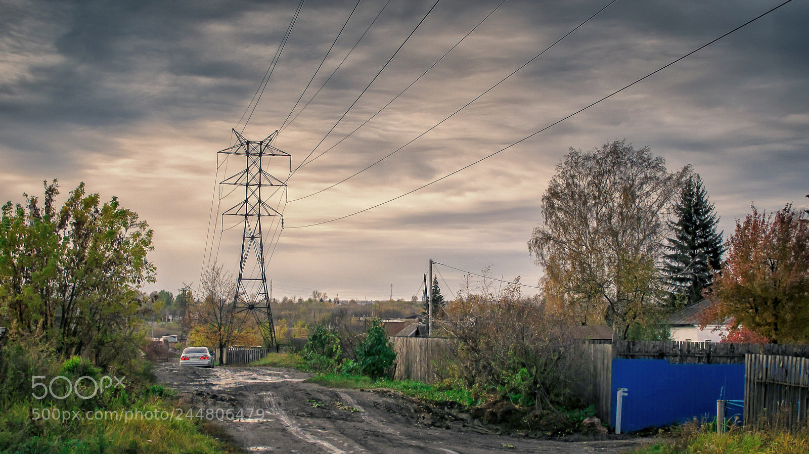 Canon PowerShot G11 sample photo. Electric towers at sunset photography