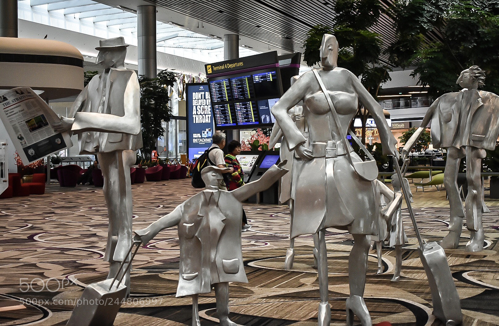 Nikon D3400 sample photo. Changi airport terminal 4 photography