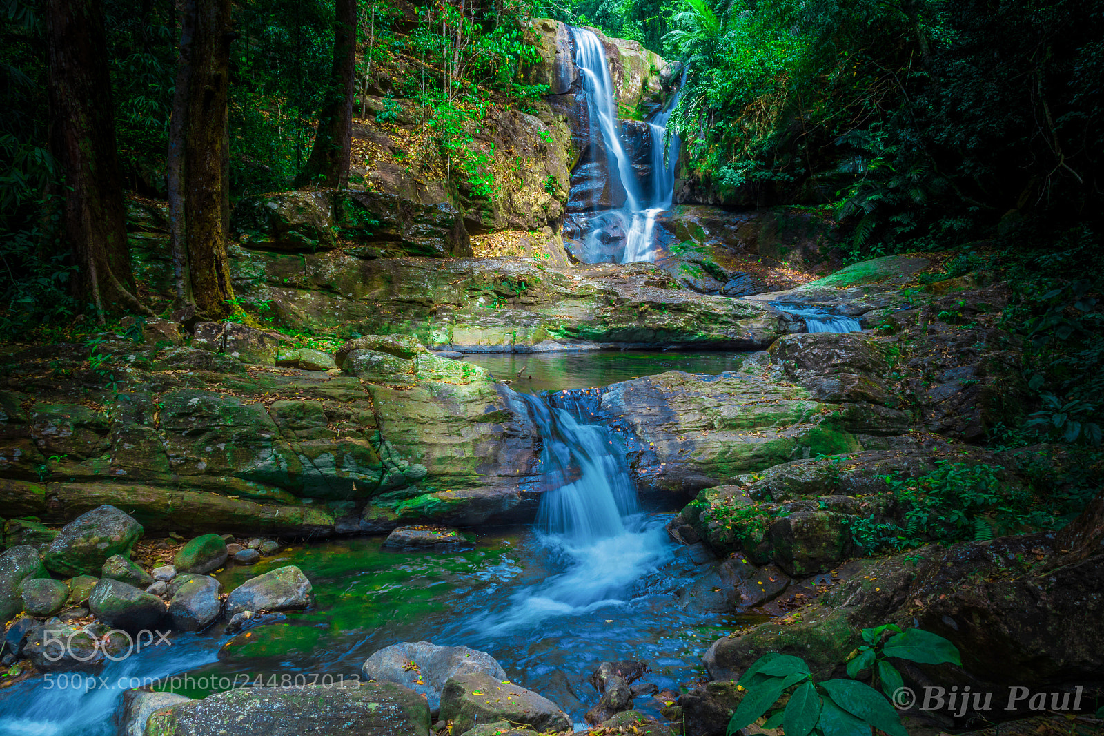 Nikon D5500 sample photo. Waterfall photography