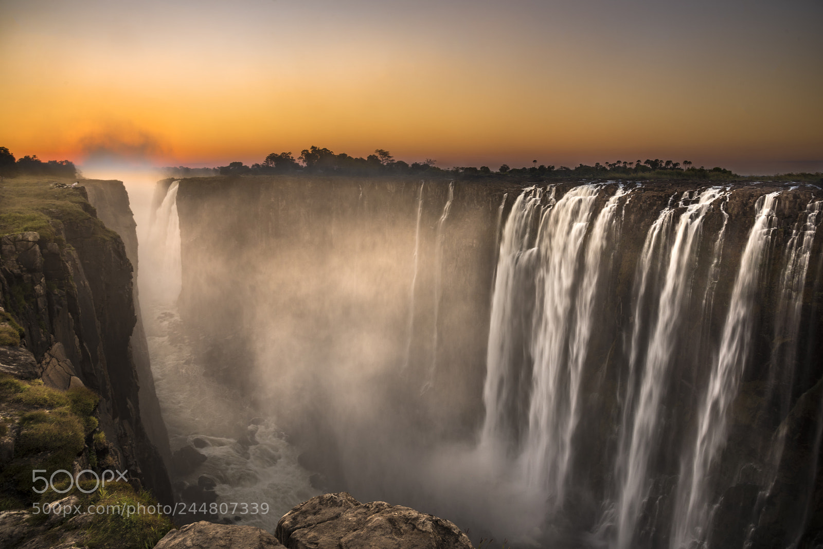 Nikon D810 sample photo. Victoria falls - embers photography
