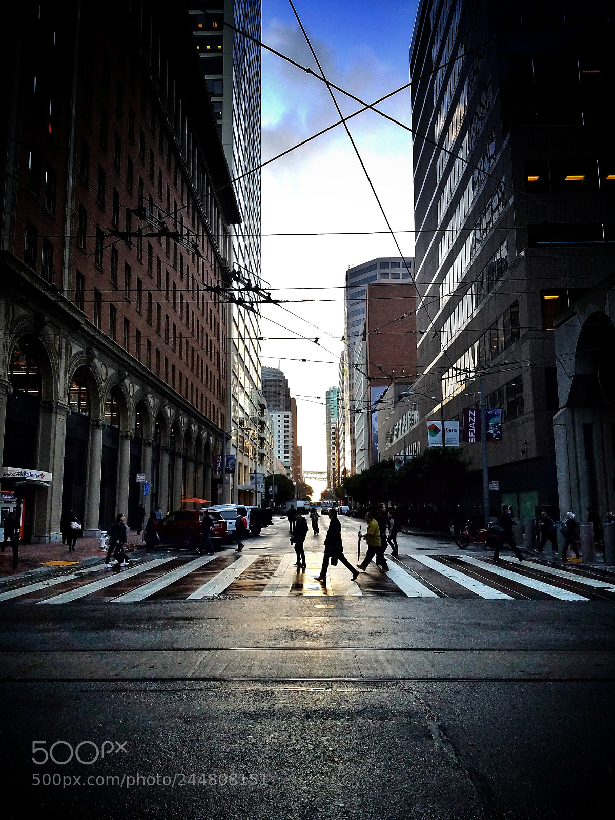 Samsung Galaxy S7 sample photo. San francisco market street photography