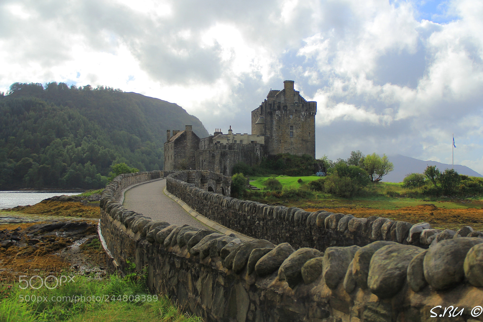 Canon EOS 60D sample photo. Scotland with eilean donan photography