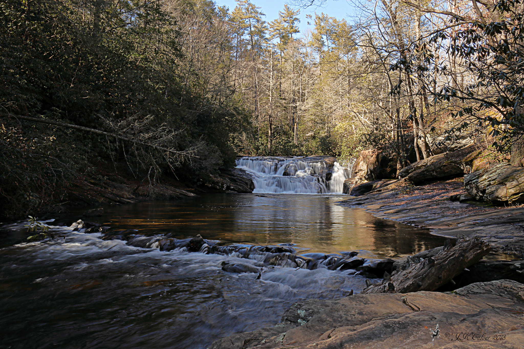 Canon EOS 77D (EOS 9000D / EOS 770D) sample photo. Dicks creek falls photography