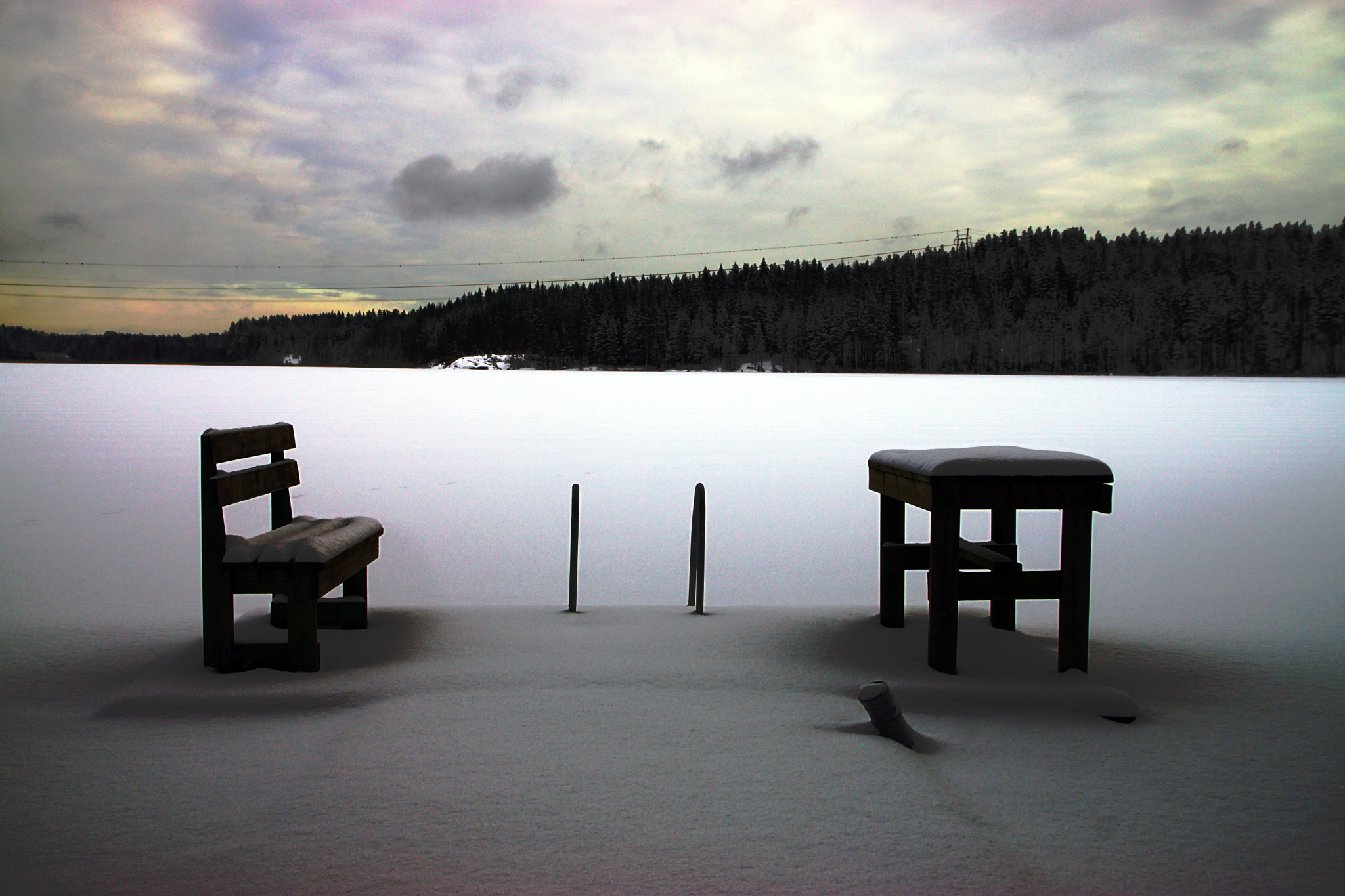 Sony SLT-A68 sample photo. Winter of finland photography