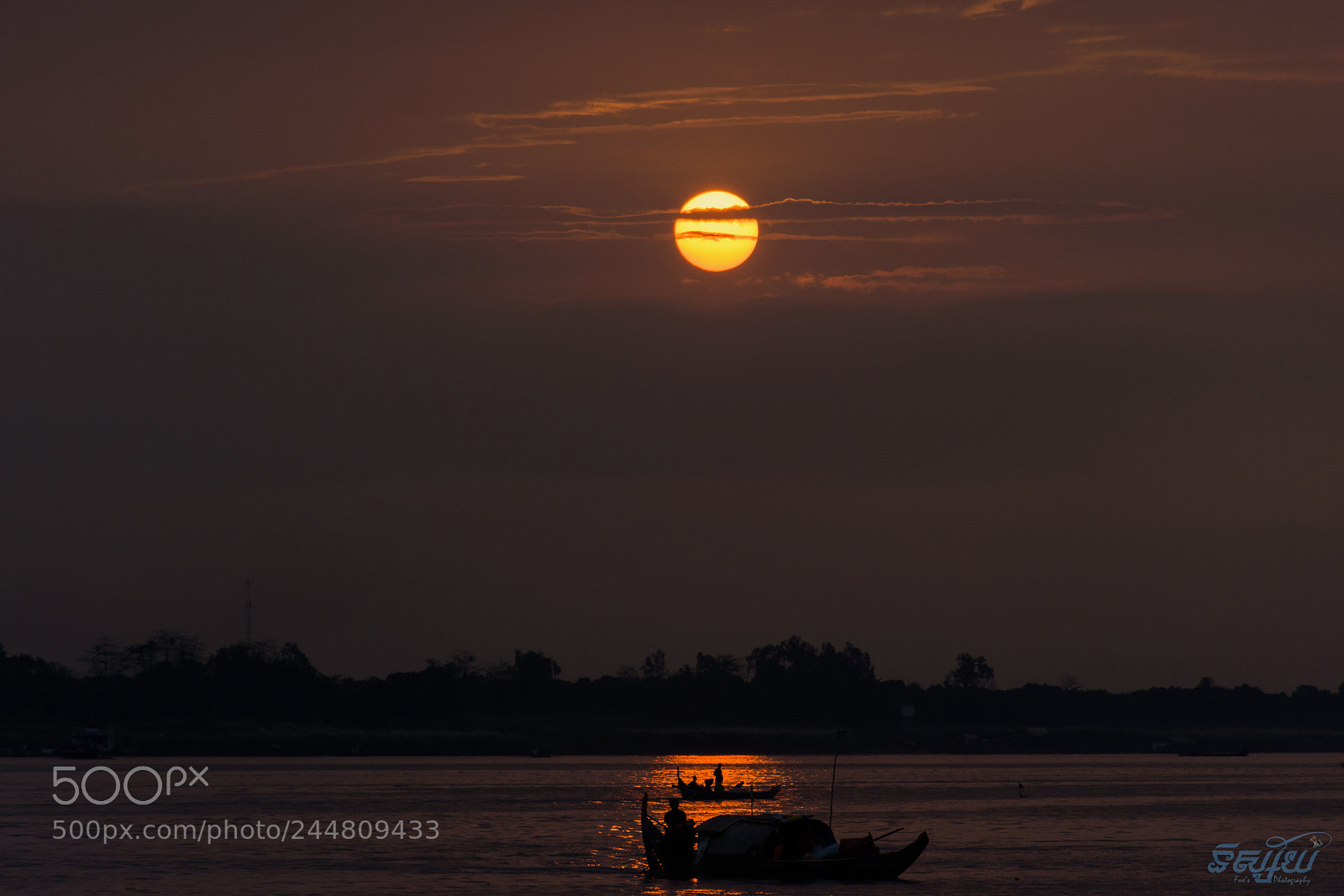 Nikon D5500 sample photo. Fishers and sunrise in photography