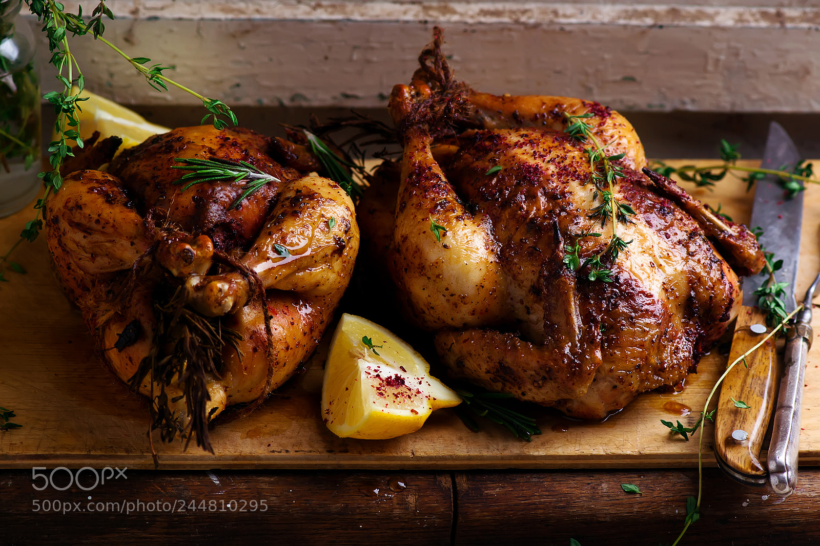 Nikon D3100 sample photo. Sumac roast chicken with photography