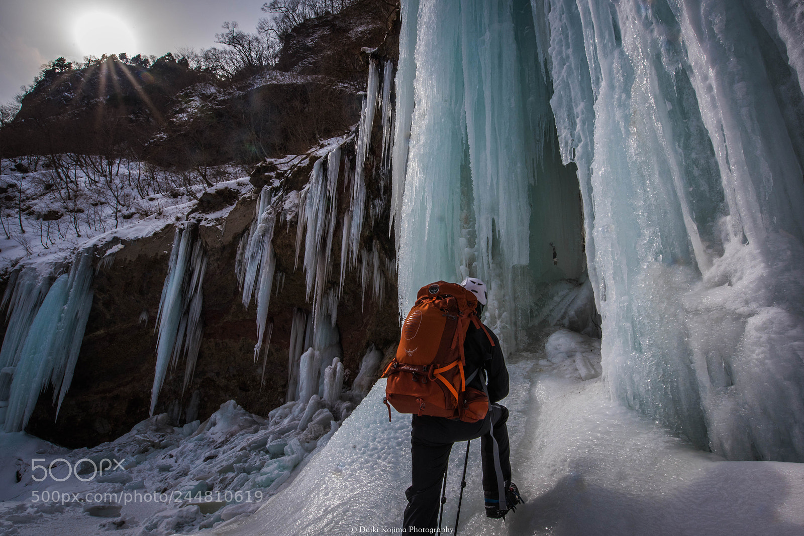 Nikon D810 sample photo. Ice photography