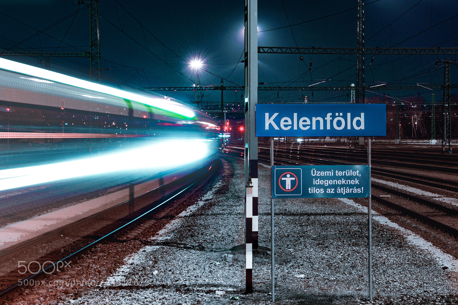 Nikon D7200 sample photo. Train with the speed photography