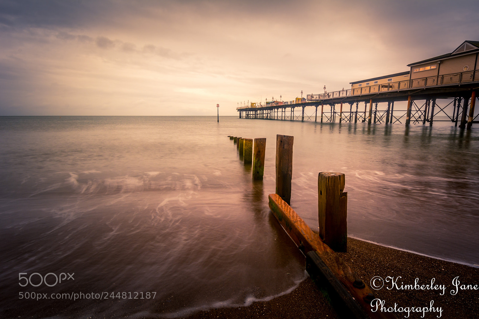 Nikon D7100 sample photo. Sunrise at teignmouth, devon photography