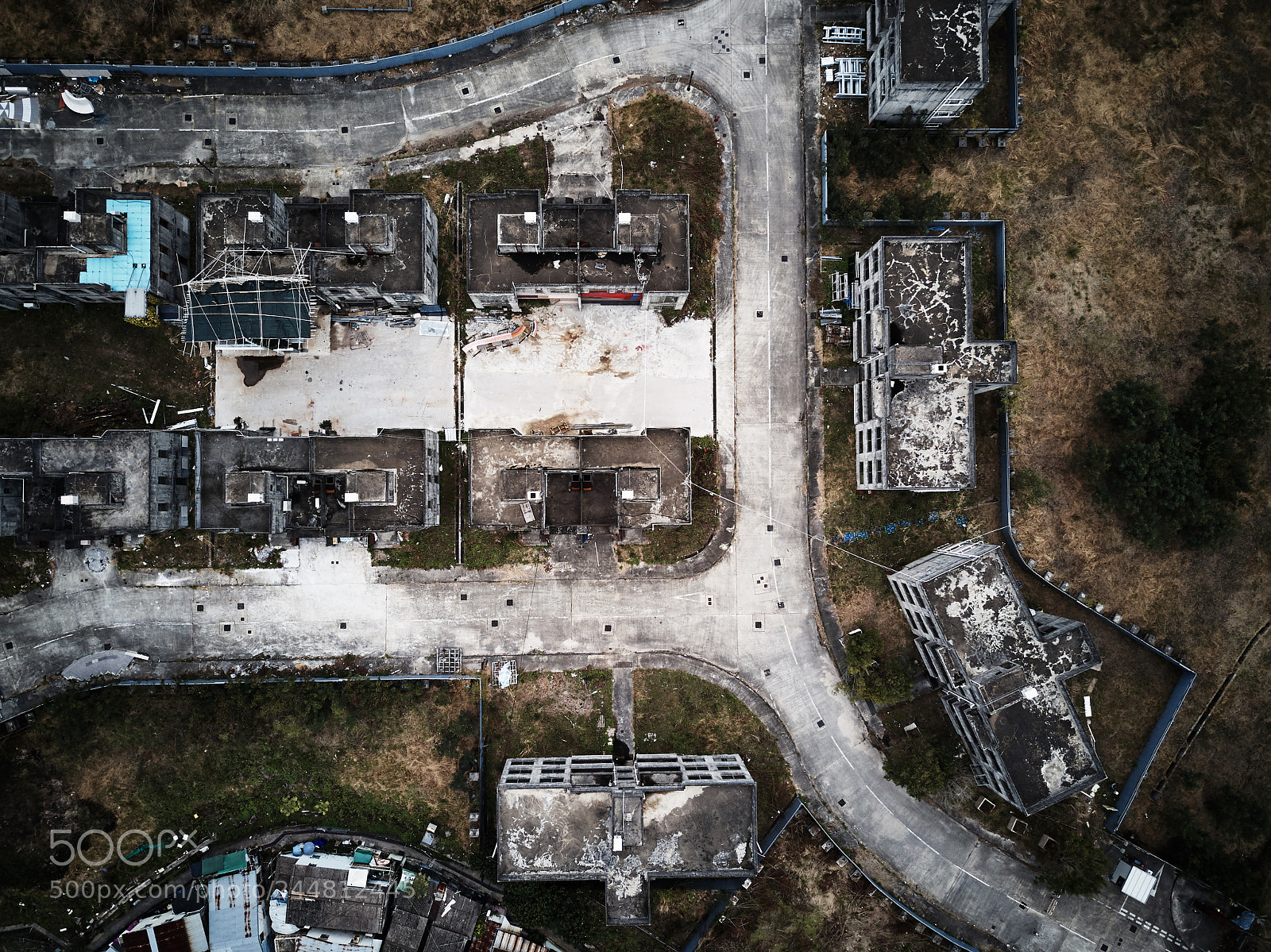 DJI FC220 sample photo. Abandon photography
