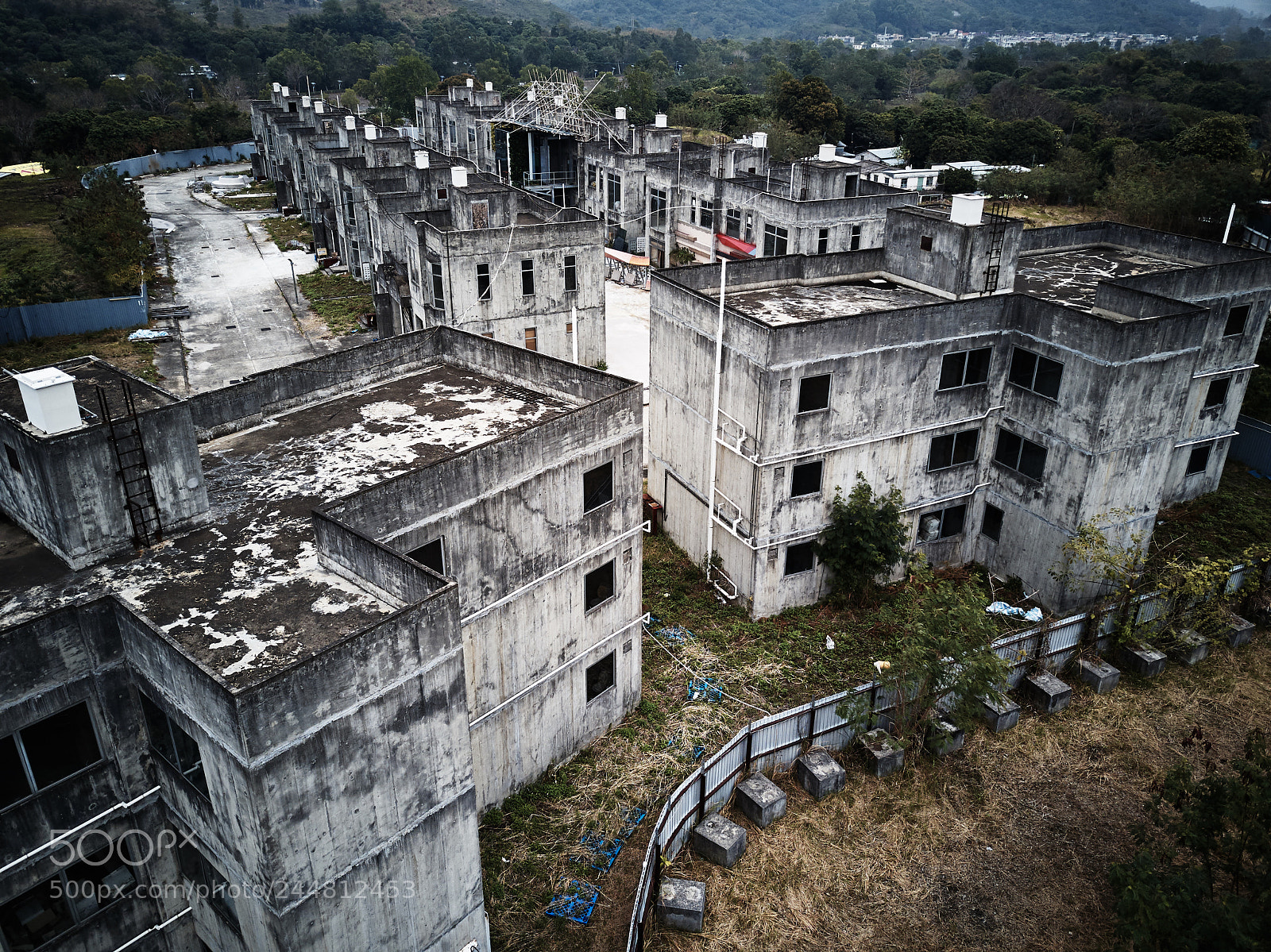 DJI FC220 sample photo. Abandon photography