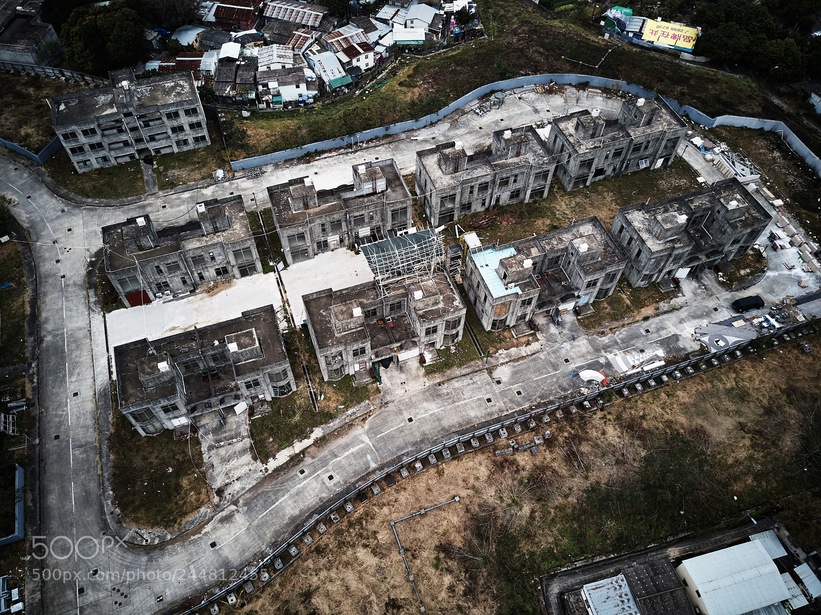 DJI FC220 sample photo. Abandon photography