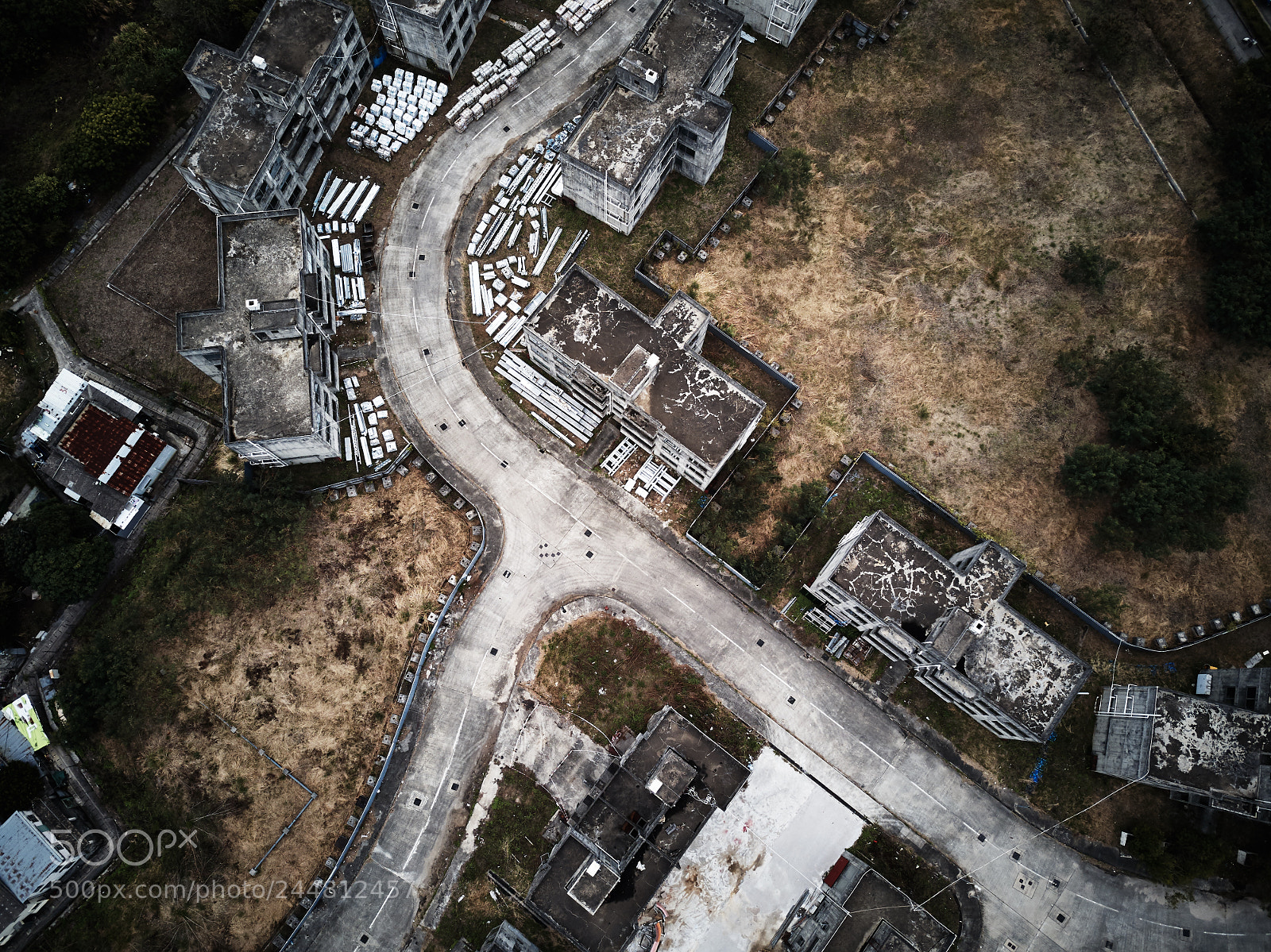 DJI FC220 sample photo. Abandon photography