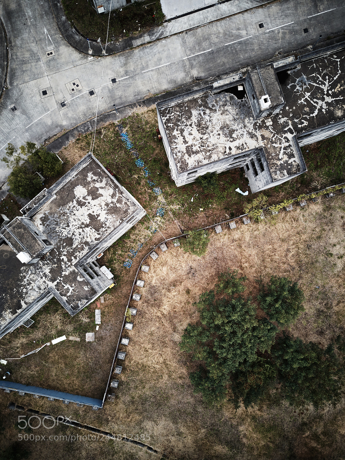 DJI FC220 sample photo. Abandon photography
