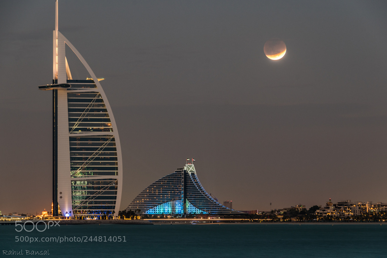 Nikon D5600 sample photo. Supermoon - blue moon photography