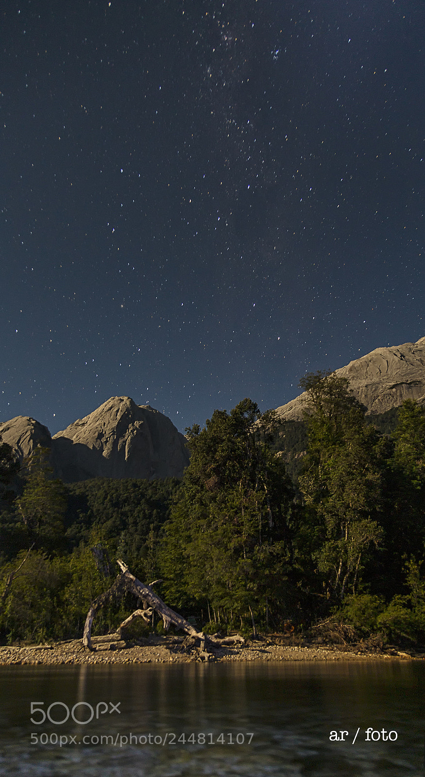 Canon EOS 6D sample photo. Cochamó nocturna photography