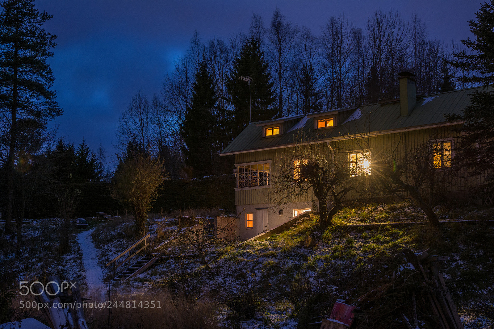 Nikon D7100 sample photo. A summer cottage at photography